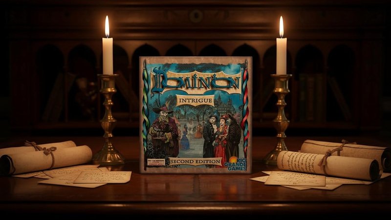 Dominion: Intriga — la expansión autojugable que añade subordinados con elección y victorias que hacen cosas mientras están en el mazo