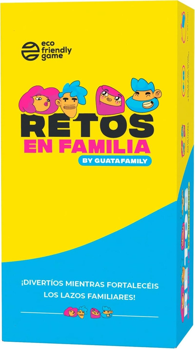 Guatafamily Retos en Familia: preguntas, mímica, retos físicos y ocho segundos para responder antes de que el turno pase al siguiente