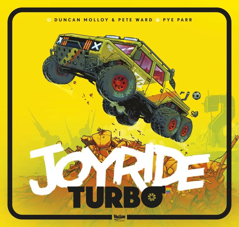 Joyride: Turbo — carreras con salpicadero de dados, coches asimétricos y puntos de control que se pueden cruzar en cualquier dirección