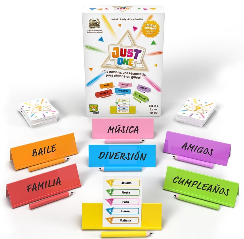 Just One: Pistas de una sola palabra y la regla que elimina las respuestas obvias antes de que el adivinador las vea