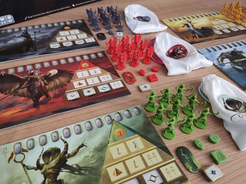 Kemet: Blood and Sand — El control de áreas donde la defensa es un suicidio