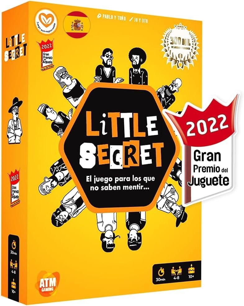 Little Secret: todos conocen la palabra secreta excepto uno, y ese uno tiene que disimular con pistas de una sola palabra