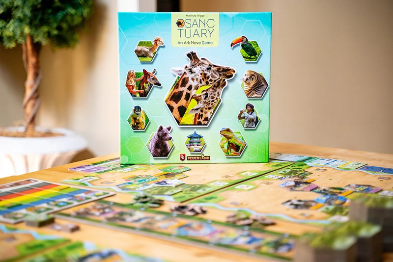 Santuario: el zoo de Ark Nova con la barrera de entrada rebajada y la profundidad del original más cerca de lo que parece