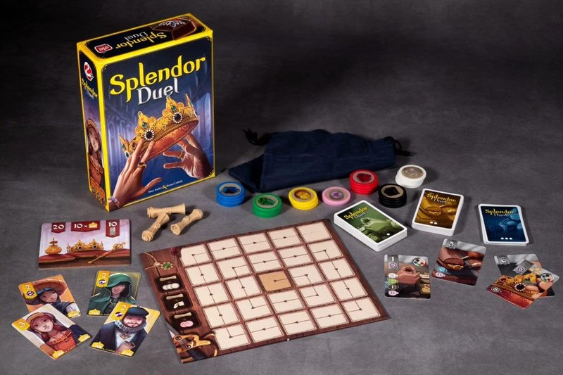 Splendor Duel: el tablero de gemas compartido, tres condiciones de victoria distintas y por qué es un juego diferente al que lleva su nombre