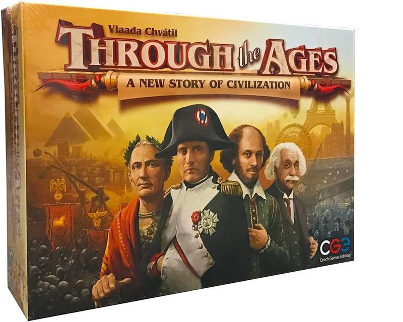 Through the Ages: civilización en cartas, sin mapa y con más profundidad que cualquier eurogame con tablero