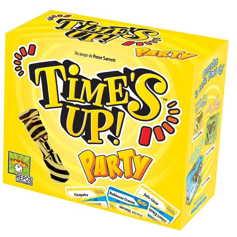 Time's Up! Party: tres rondas con las mismas cartas, restricciones que se aprietan y el party game de equipos más bien diseñado del mercado
