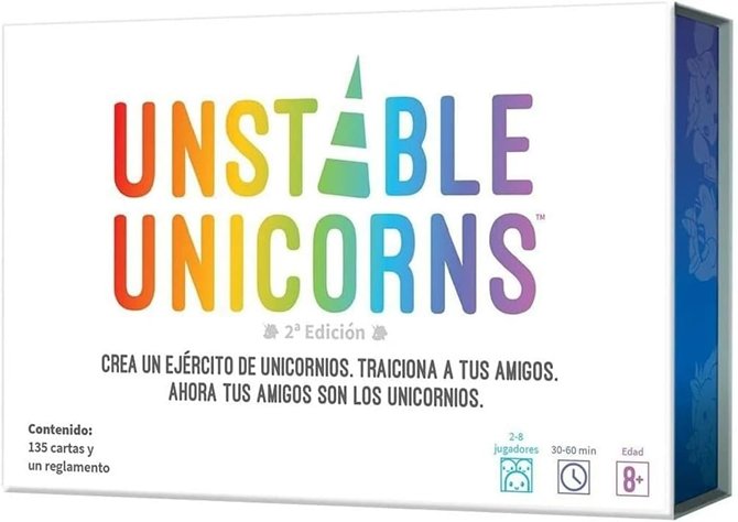 Unstable Unicorns: siete unicornios para ganar, ejércitos mágicos y el juego de cartas que convirtió la traición en estética
