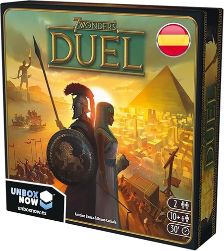 7 Wonders Duel: el duelo de civilizaciones que sí funciona para dos