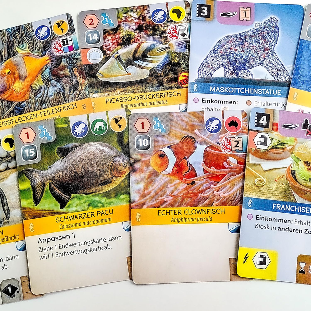 Ark Nova: Marine Worlds — acuarios, fauna oceánica y más estrategias posibles sobre el mismo sistema