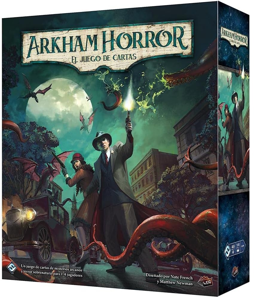 Arkham Horror: El Juego de Cartas — investigación lovecraftiana con mazos que crecen contigo