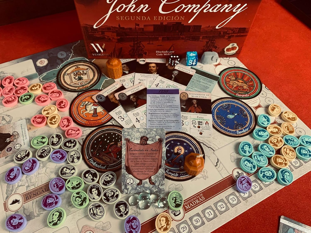 John Company 2ª Edición: empresa compartida, incentivos individuales y el colonialismo como sistema de juego