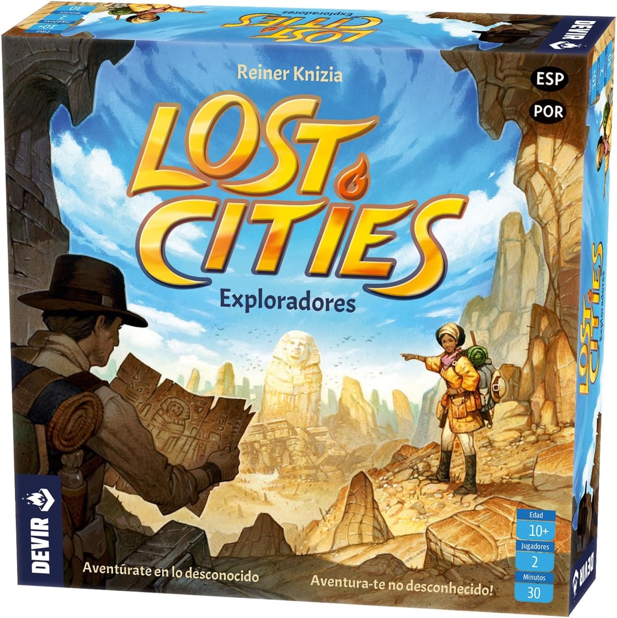 Lost Cities: cinco expediciones, cartas que solo pueden colocarse en orden ascendente y el juego de cartas para dos donde iniciar una expedición que no puedes completar es peor que no iniciarla