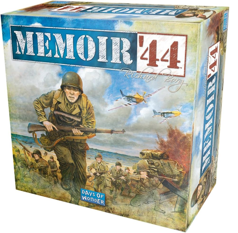 Memoir '44: wargame de escenarios históricos con una accesibilidad que otros wargames no pueden igualar