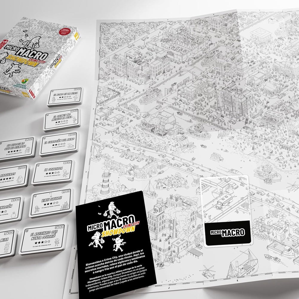 MicroMacro: Crime City — deducción visual sobre un mapa que no para de dar