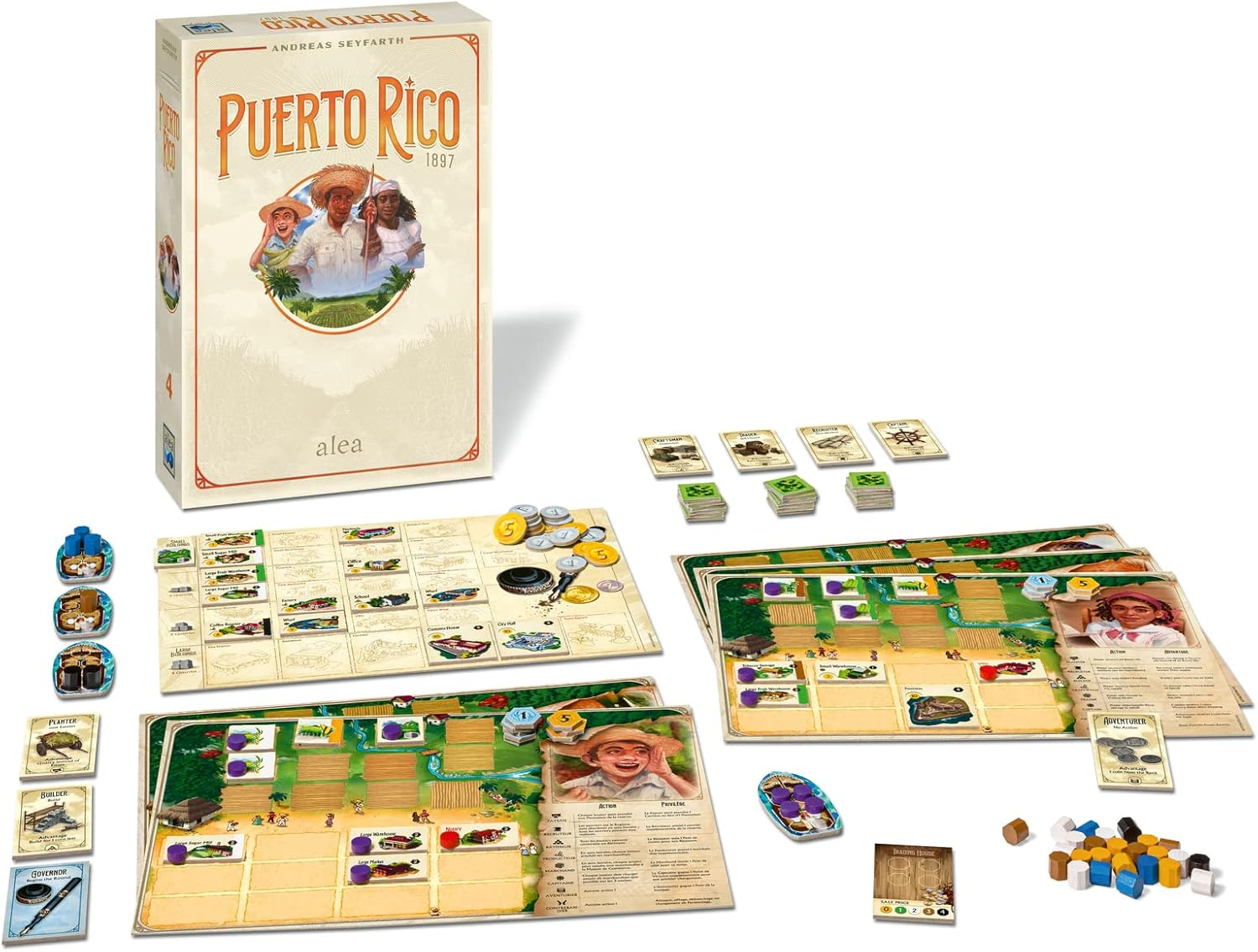 Puerto Rico: roles compartidos, plantaciones y el eurogame que lleva veinte años en el top 10