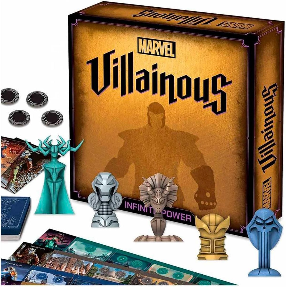 Marvel Villainous: Infinite Power — Thanos busca las Gemas, Hela reclama Asgard y Ultron evoluciona en el sistema más complejo del catálogo